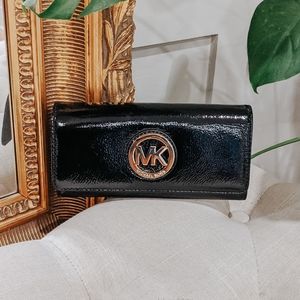 MICHAEL KORS Fulton Leather Wallet Clutch NWT